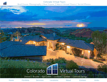 Tablet Screenshot of coloradovirtualtours.com